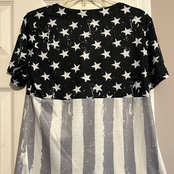 “Flag shirt”. NWOT. size 16 - Picture 2 of 4